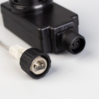 Светодиодная фигура &laquo;Дед Мороз&raquo; 30 &times; 80 &times; 40 см, акрил, 40 LED, 8 режимов, 24 В, свечение белое