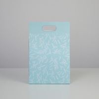 Переноска для цветов «Love», голубая, 24 × 12,5 × 37 см Переноска для цветов «Love», голубая, 24 × 12,5 × 37 см