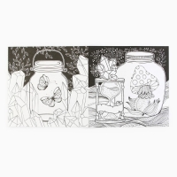 Раскраска - антистресс, альбом &laquo;Мир магии&raquo;, 20 стр.