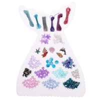 Набор для творчества &laquo;Создай украшение: Русалочка&raquo;, 12 видов бусин, 5 шармов