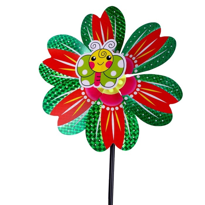 Ветерок «Насекомые», цвета МИКС Ветерок «Насекомые», цвета МИКС