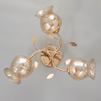 Люстра "Лиза" 3х40Вт Е27 золото