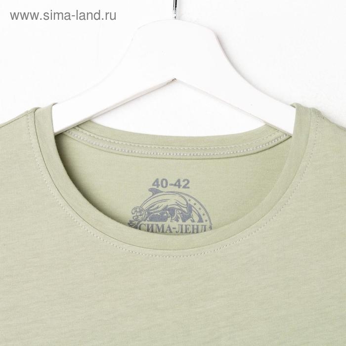 Футболка MIST basic, 40-42, шалфей Футболка MIST basic, 40-42, шалфей