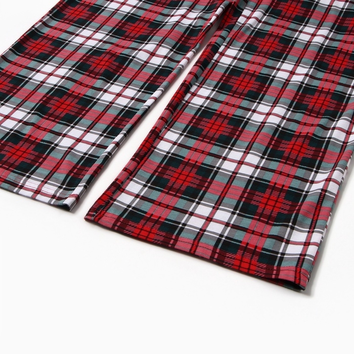 Пижама женская (лонгслив и брюки) KAFTAN Сhristmas time размер 48-50