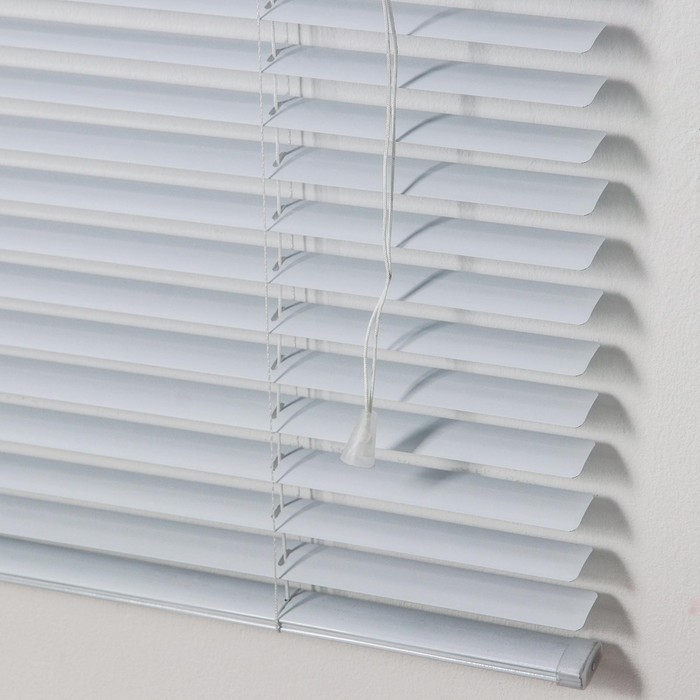 Жалюзи горизонтальные 60&times;160 см, цвет белый