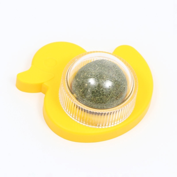 Игрушка для кошек «Утёнок» из кошачьей мяты Игрушка для кошек «Утёнок» из кошачьей мяты