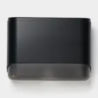 Диспенсер бумажных полотенец в листах, пластик черный