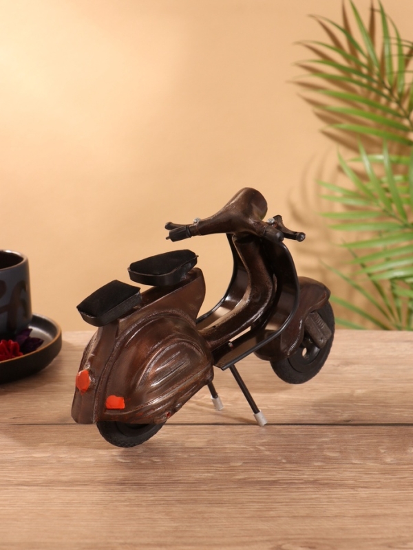 Сувенир интерьерный "Мопед" металл 20х7х17 см