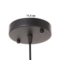 Светильник BayerLux ЭКО "Куб" 1х40Вт Е27 черный/коричневый 27х27х100см