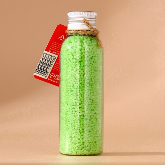 Жемчуг для ванны URAL LAB &laquo;Мишка&raquo;, 85 г, аромат ягодный пунш, Новый Год