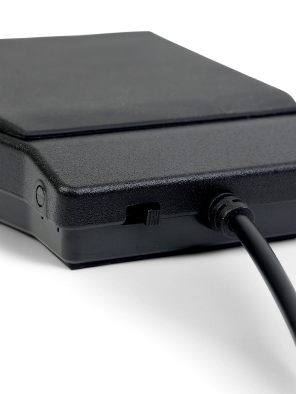 Педаль сустейна Music Life SP20 для цифрового пианино, черная, 10 х 7,5 см