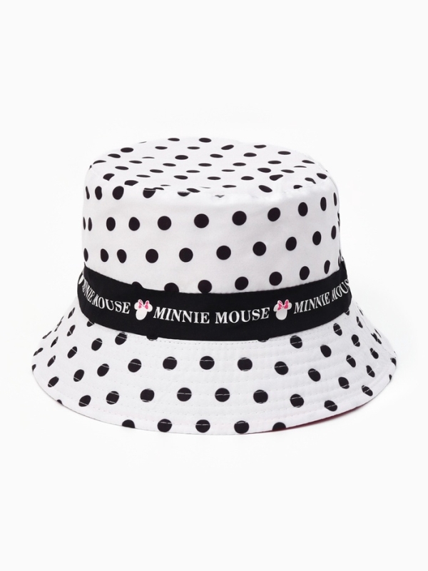 Панама для девочки, двухсторонняя, размер 56-60 Минни Маус Панама для девочки, двухсторонняя, размер 56-60 Минни Маус