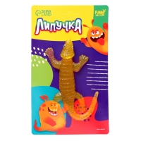 Липучка "Ящерка", цвета МИКС , на блистере