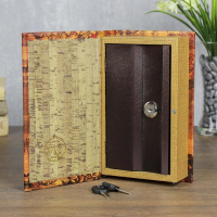 Сейф-книга дерево "География" 21х13х5 см Сейф-книга дерево "География" 21х13х5 см