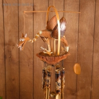 Музыка ветра "Дракоши" бамбук 40х15х100 см