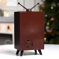 Светодиодная фигура &laquo;Телевизор&raquo; 14 &times; 24 &times; 10 см, пластик, батарейки ААх3 (не в комплекте), USB, свечение белое