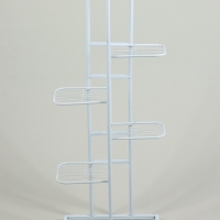 Подставка для цветов Greengo, 6 полок, 44 &times; 22 &times; 105 см, напольная, металл, белая