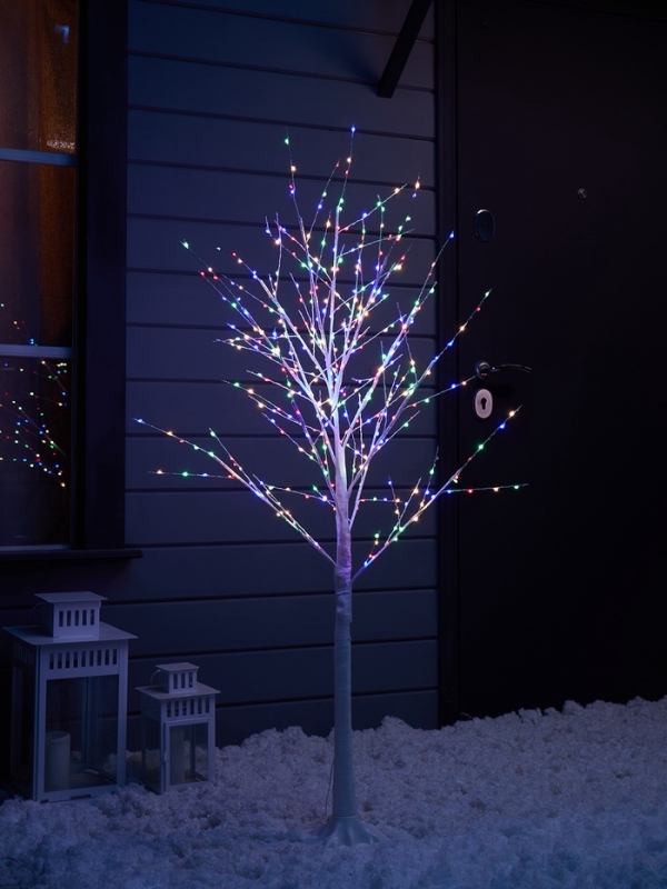 Светодиодное дерево &laquo;Яркие светлячки&raquo; 1.5 м, 300 LED, постоянное свечение, 220 В, свечение мульти