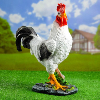 Садовая фигура "Петух" большой 38х19х53см Садовая фигура "Петух" большой 38х19х53см