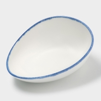 Салатник Blue Lagoon Magistro 22 см, 22.3&times;17&times;9 белый, синий