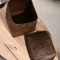 Корзинка плетеная "Рино" 25х25х28 см