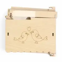 Кормушка для птиц хдф  х  х  см, Разобранная, "Синичник" "Greengo"