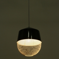 Светильник Lisa 1х40Вт Е27 тёмно-оливковый  26х26х32см