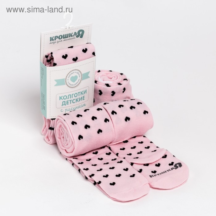 Колготки Крошка Я &laquo;Зайка&raquo;, цвет розовый, рост 98-104 см