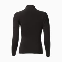 Лонгслив женский с драпировкой MIST Classic Collection, размер 48, черный Лонгслив женский с драпировкой MIST Classic Collection, размер 48, черный