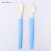 Ложки детские для кормления от 5 мес., 2 шт., цвета МИКС