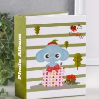 Фотоальбом 100 фото "Слоник" 10X15см, ПП карм.