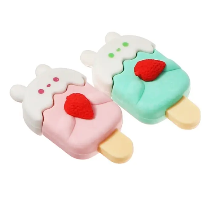 Ластик фигурный сборный Calligrata "Эскимо", МИКС