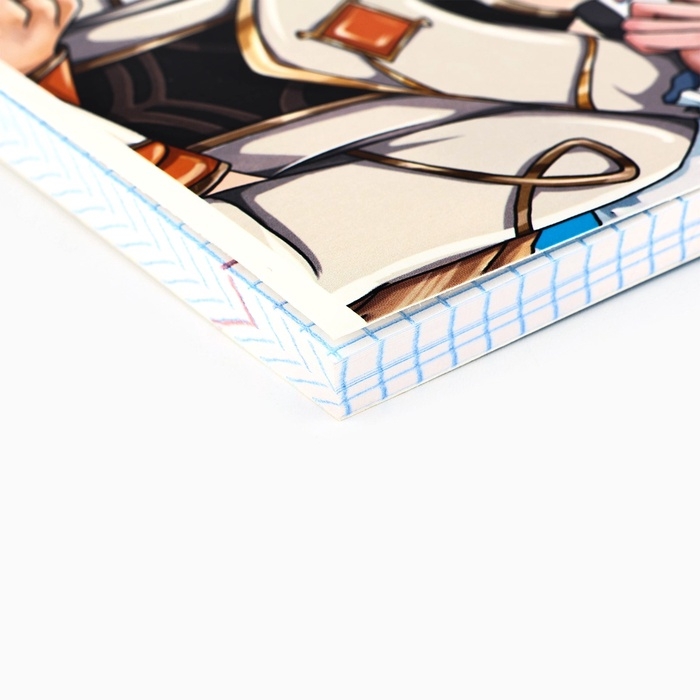 Тетрадь А5, 96 л на скрепке, 4 шт  &laquo;Аниме&raquo; МИКС