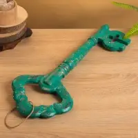 Сувенир &laquo;Ключ от счастья&raquo;, 21&times;4.5&times;50 +/- 3 см, дерево, зелёный