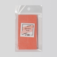 Наждачные бафы для ногтей, набор 10 шт, двухсторонние, 3,5 &times; 2,5 см, цвет оранжевый