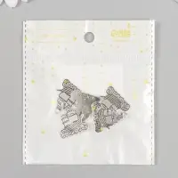 Металлический элемент, декоративная подвеска &laquo;Арт Узор. Корабль: Поднять паруса&raquo;, 2.3&times;2.5 см