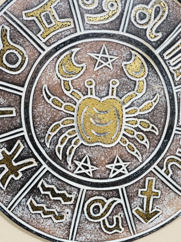 Панно резное МДФ "Рак", 30х30х2 см