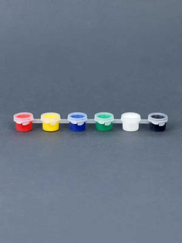 Маска под роспись "Коломбина", с красками