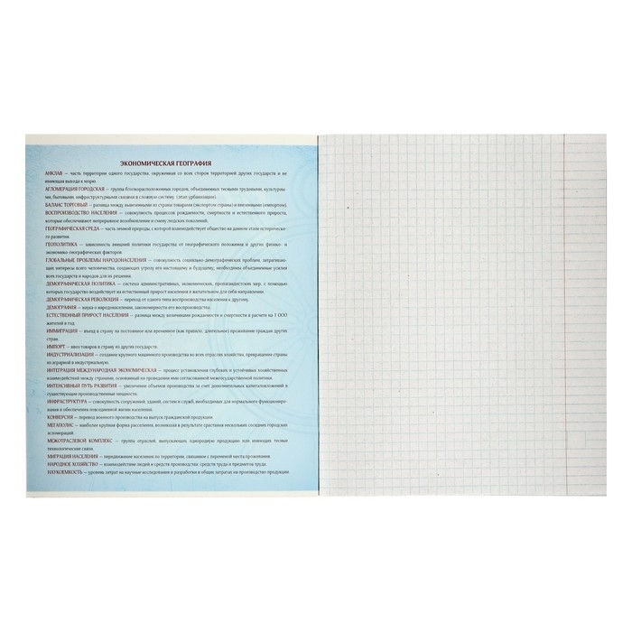 Комплект предметных тетрадей 48 листов "3D", 10 предметов, со справочным материалом, обложка мелованный картон, блок №2, белизна 75% (серые листы)