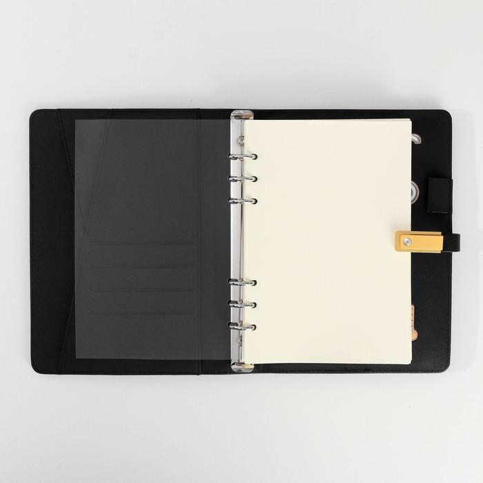 Ежедневник со встроенным зарядным устройством 8000 мАh и флешкой 16 ГБ &laquo;Лев&raquo;, 17,5 х 23,5 см