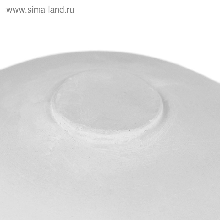 Геометрическая фигура ШАР, 15 см (гипсовая)