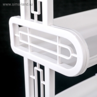 Полка навесная 3-х ярусная, 32&times;17.2&times;42 см, МИКС