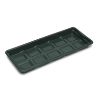 Набор для рассады: стаканы по 300 мл (10 шт.), поддон 41 &times; 17 см, цвет МИКС