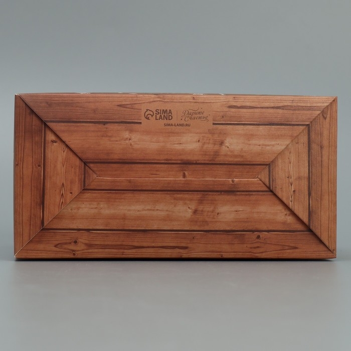 Коробочка для кексов &laquo;Новогодних чудес&raquo;, 16 х 10 х 8 см, Новый год