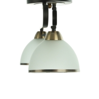 Люстра "Рендо" 2хЕ27 40Вт черно-бронзовый 44х15х23 см