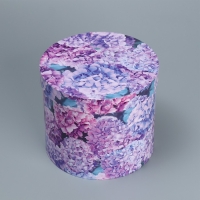 Набор шляпных коробок для цветов 4 в 1, упаковка подарочная, &laquo;Лаванда&raquo;, 14 х 13 см - 20 х 17,5 см