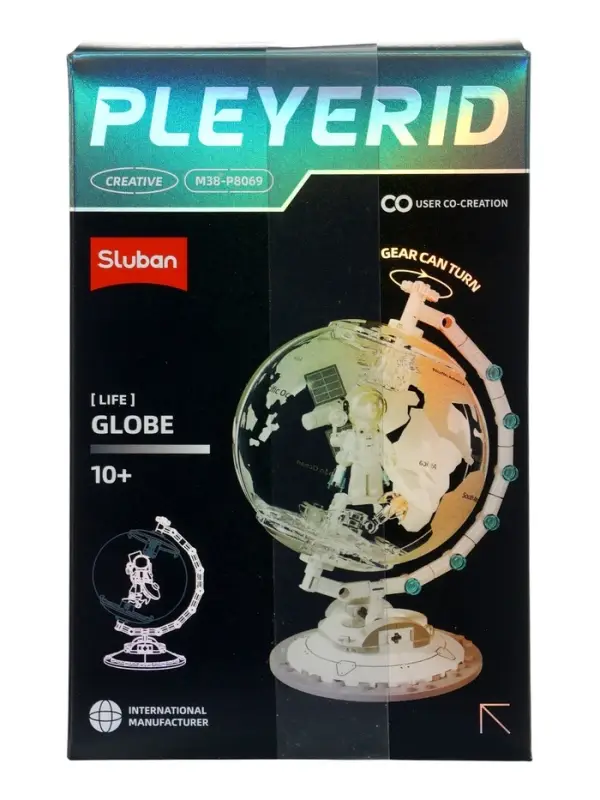 Конструктор Модельки "Космонавт", 137 деталей