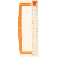 Резак для бумаги роликовый А4, до 3 листов,безопасное лезвие, длина реза 300мм,корпус белый