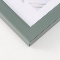 Фоторамка пластик "МИРАМ" 10х15 см, зелёный