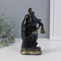 Нэцке полистоун "Радха и Кришна" черный 22х9,7х11 см Нэцке полистоун "Радха и Кришна" черный 22х9,7х11 см